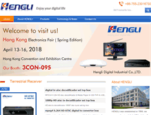 Tablet Screenshot of hengli-dig.com